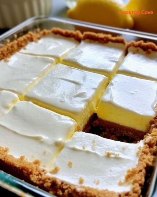 Creamy Lemon Squares that Steal the Show!